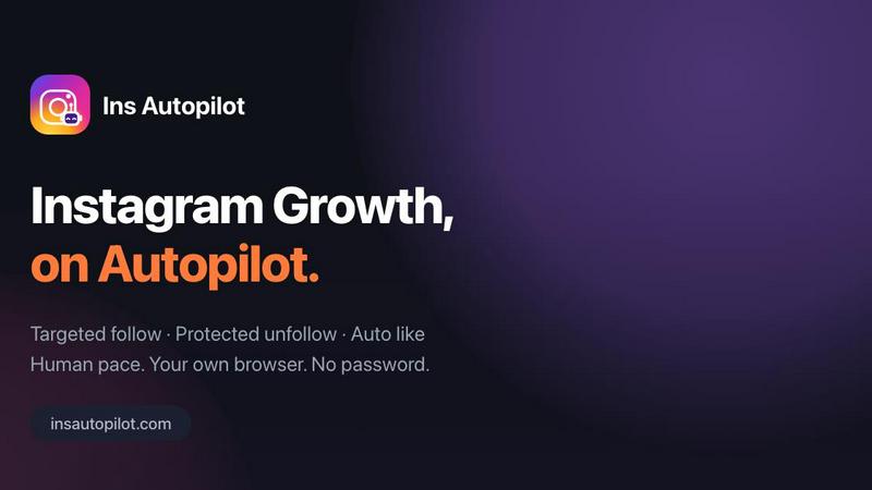 Ins Autopilot screenshot