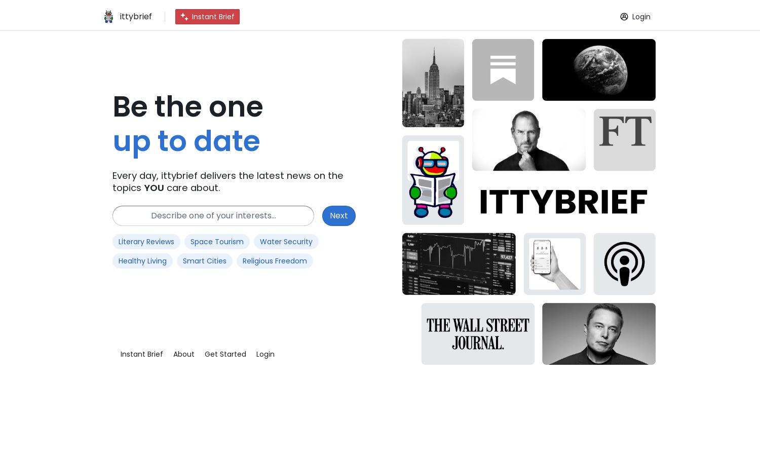 ittybrief Website