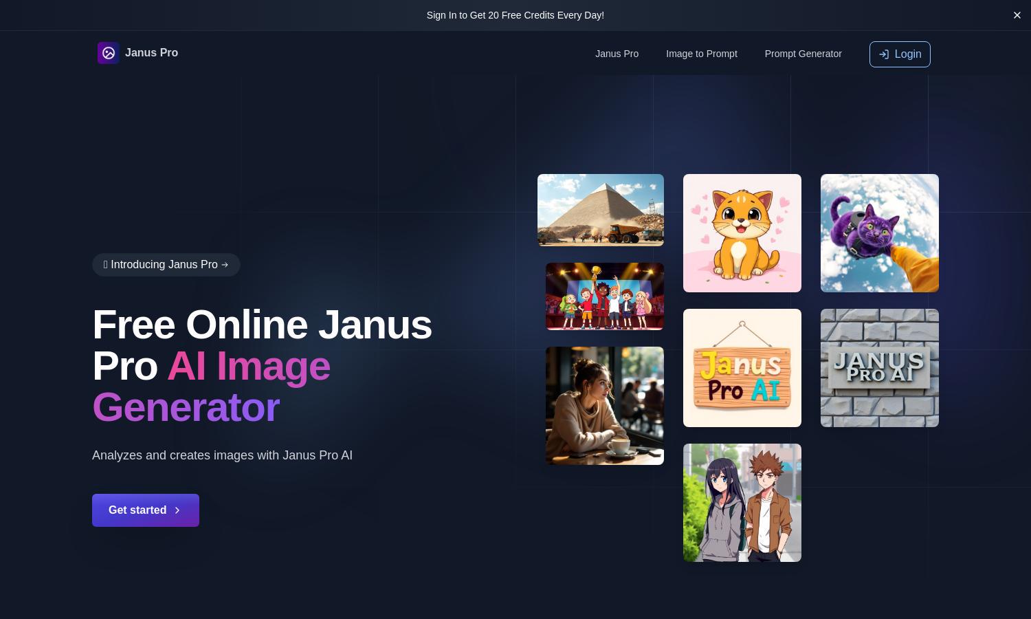 Janus Pro Website