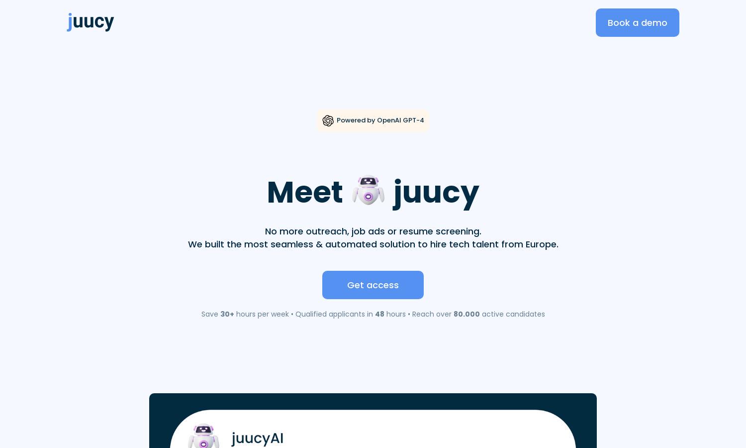 juucy Website