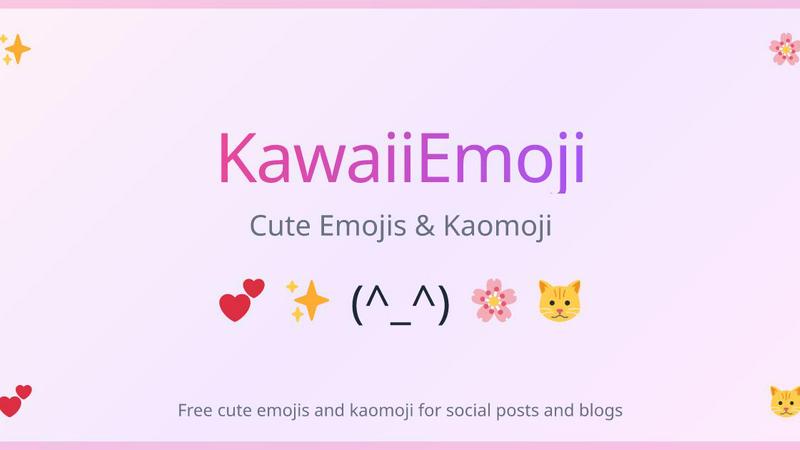 Kawaii Emoji screenshot