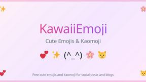 Kawaii Emoji - AI tool for Design Tools