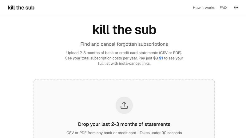 kill the sub application interface and features