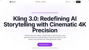 Kling 3.0 - AI tool for productivity