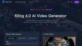 Kling 4.0 AI - AI tool for AI Assistants