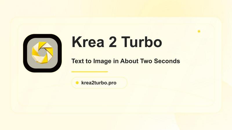 Krea 2 Turbo screenshot