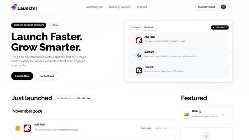LaunchIt screenshot