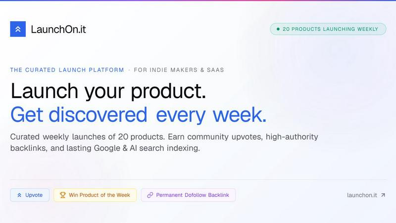 LaunchOn.it screenshot