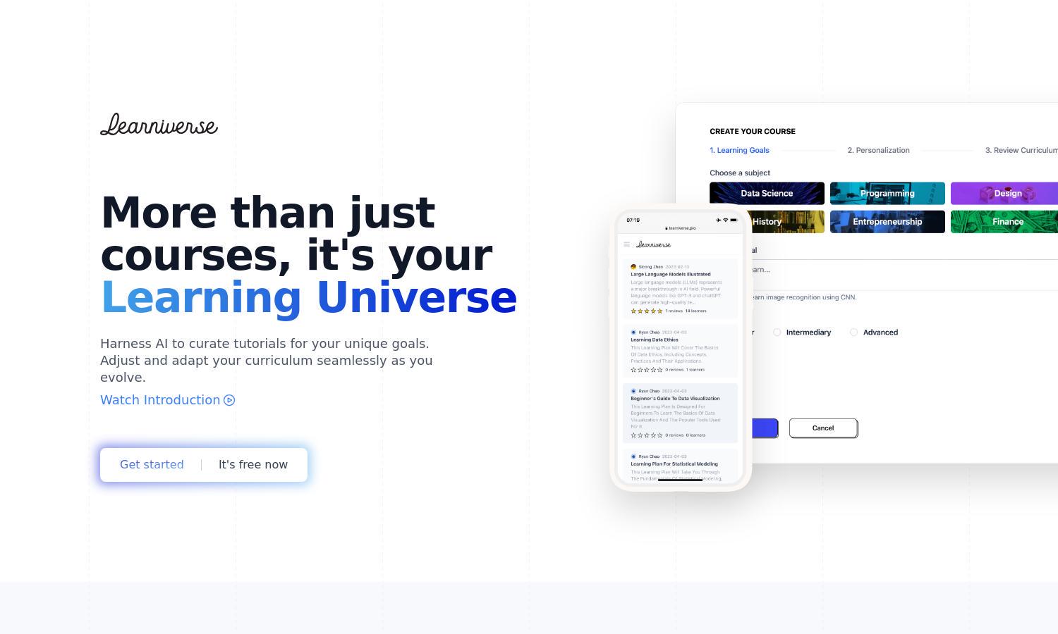 Learniverse Website