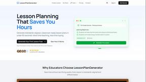 LessonPlanGenerator - AI tool for productivity