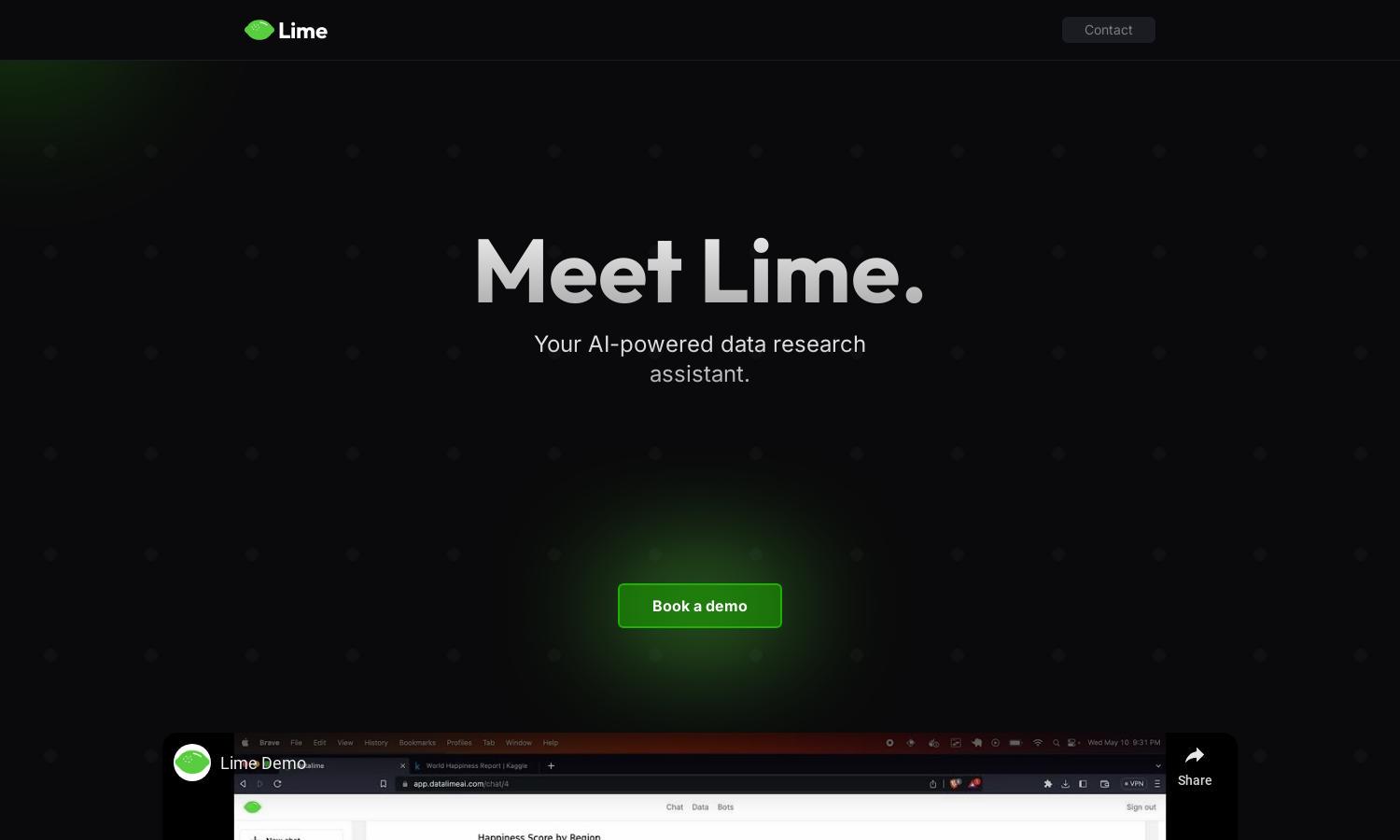 Lime Website