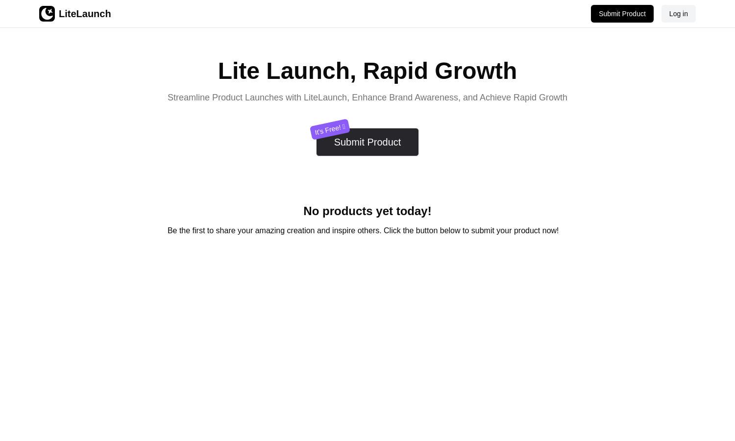 Lite Launch Website