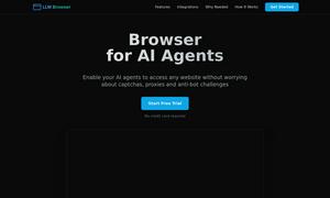 LLM Browser Website