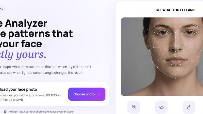 AI Face Analyzer screenshot