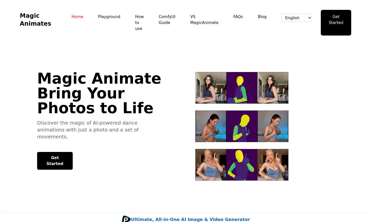 Magic Animates Website