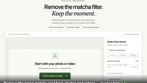 Matcha Remover
