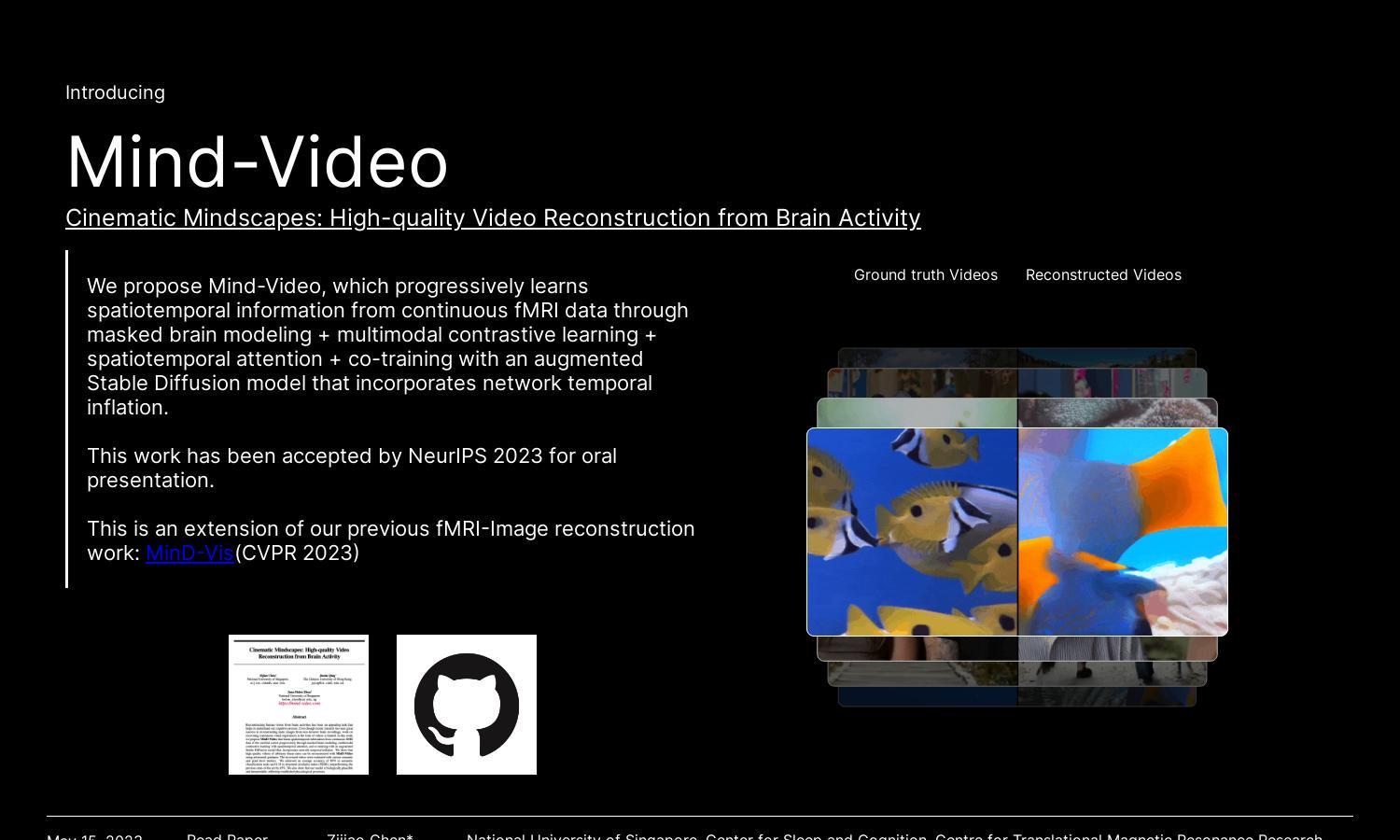 Mind-Video Website