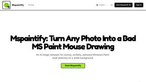 Mspaintify - AI tool for Content Creation
