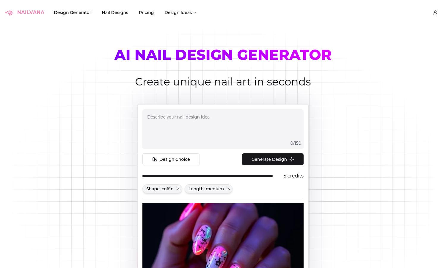 Nailvana Website