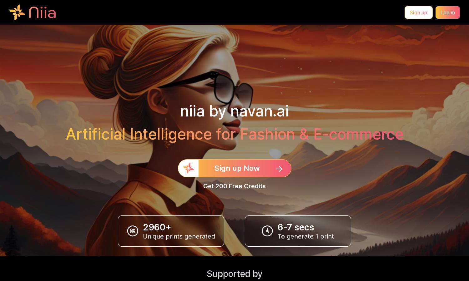 niia by navan.ai Website