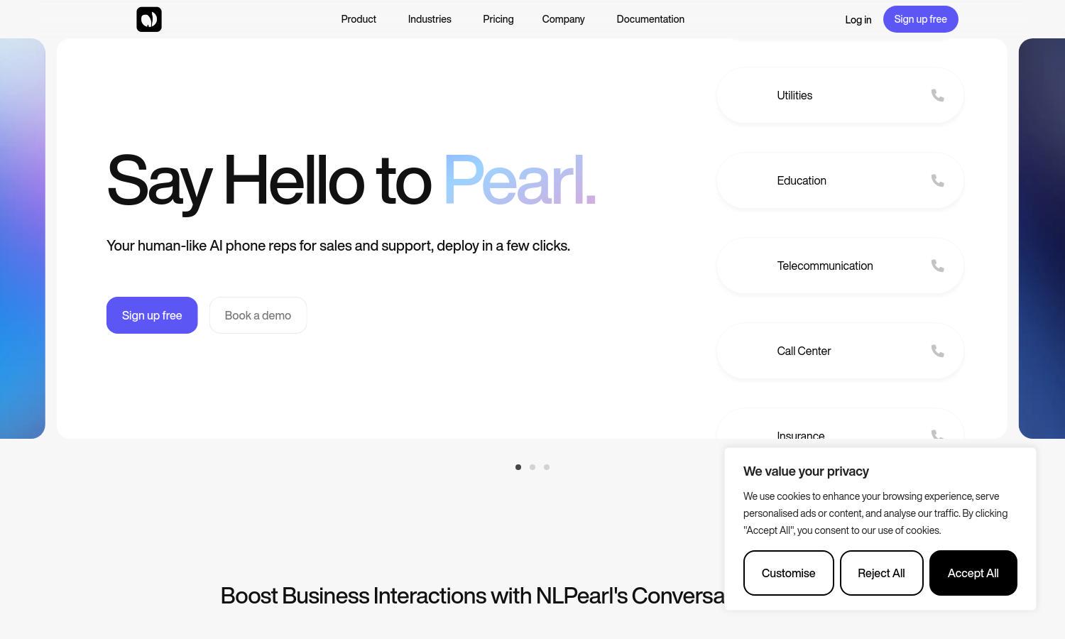 NLPearl Website