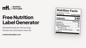 Nutrition Fact Label