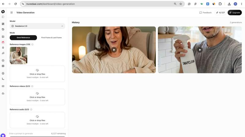 Nuveda AI screenshot