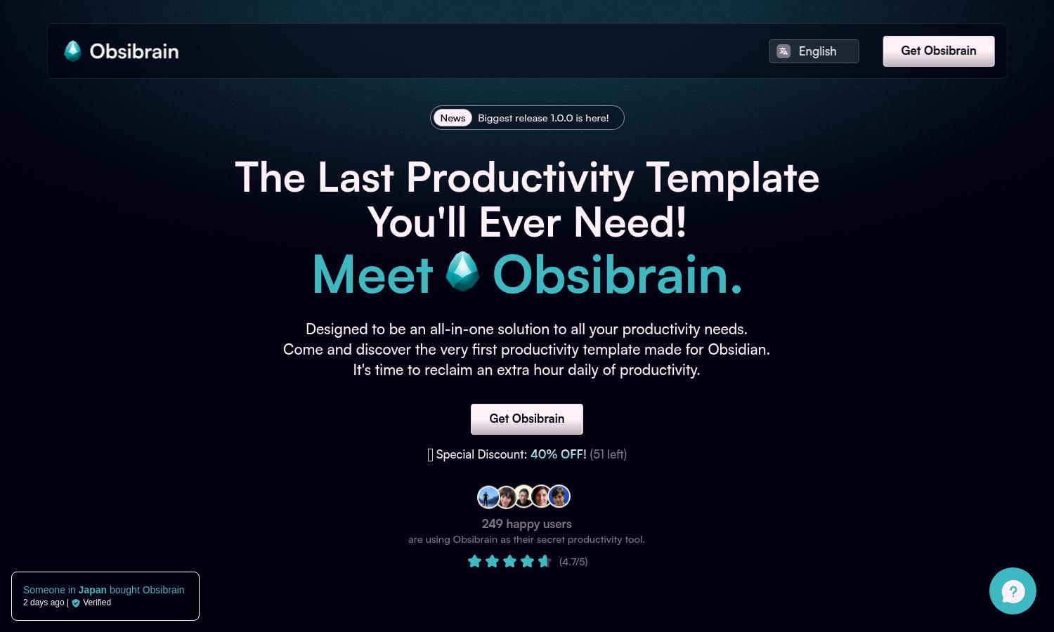 Obsibrain Website