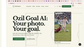 Ozil Goal AI