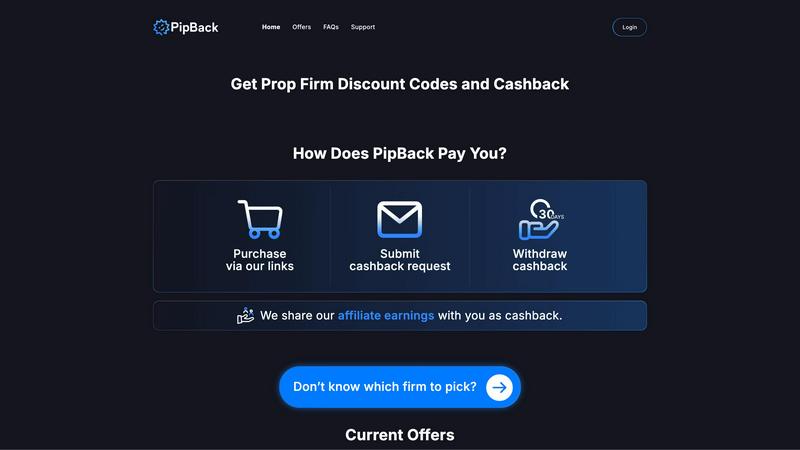 PipBack application interface and features