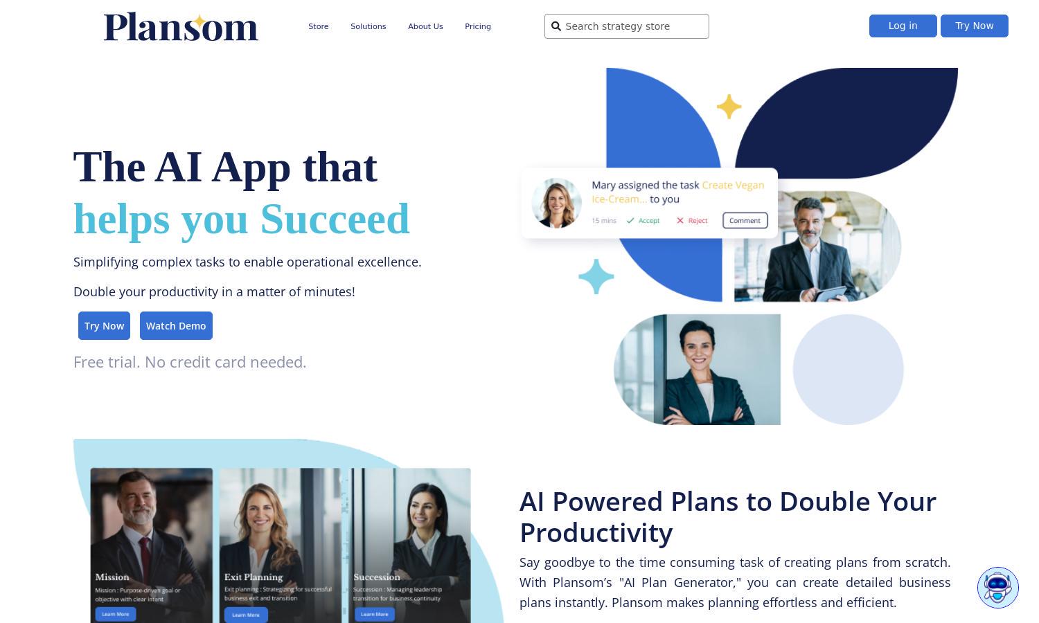 Plansom Website