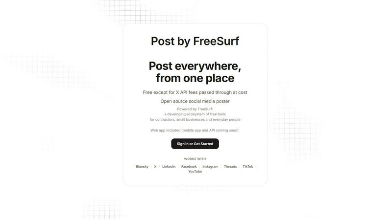 Post by FreeSurf screenshot