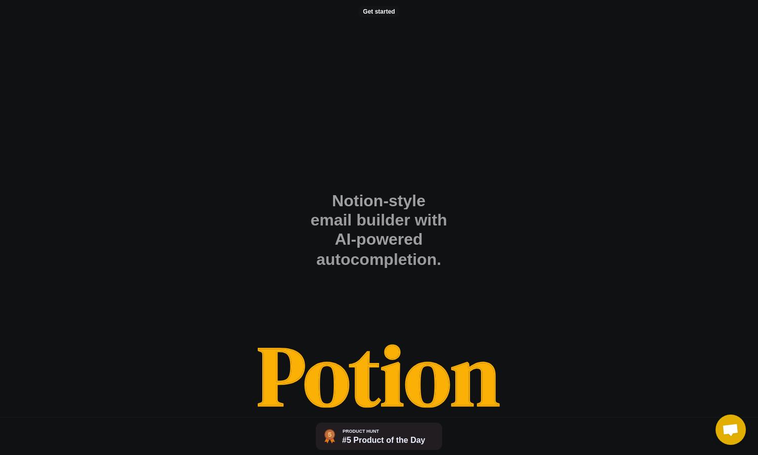 Potion Website