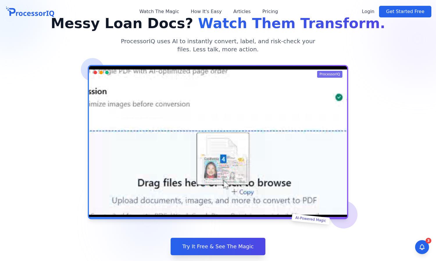 ProcessorIQ Website