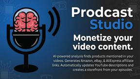 Prodcast Studio - product for Marketing