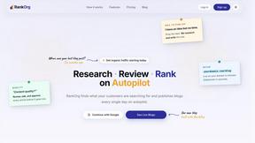 Rankorg - AI tool for Automation