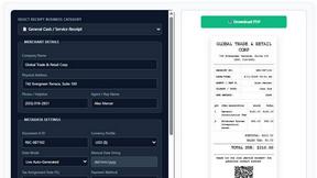 Receipt Generator Pro