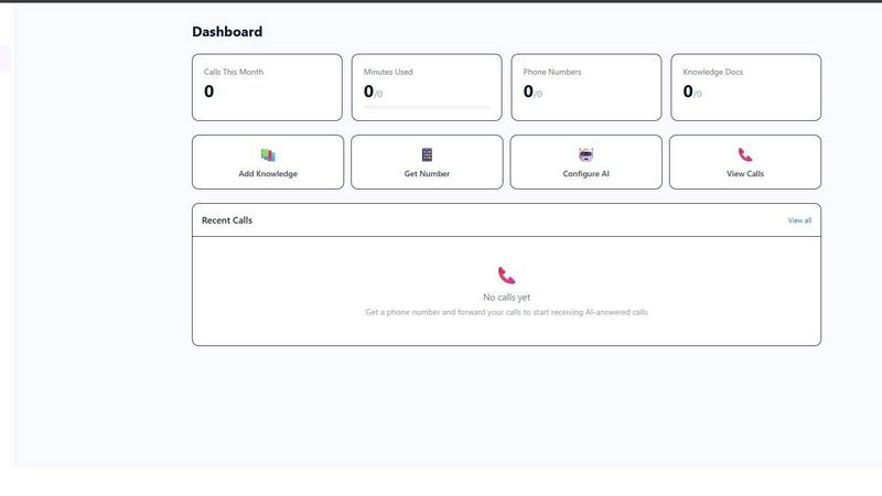 Receptri application interface and features