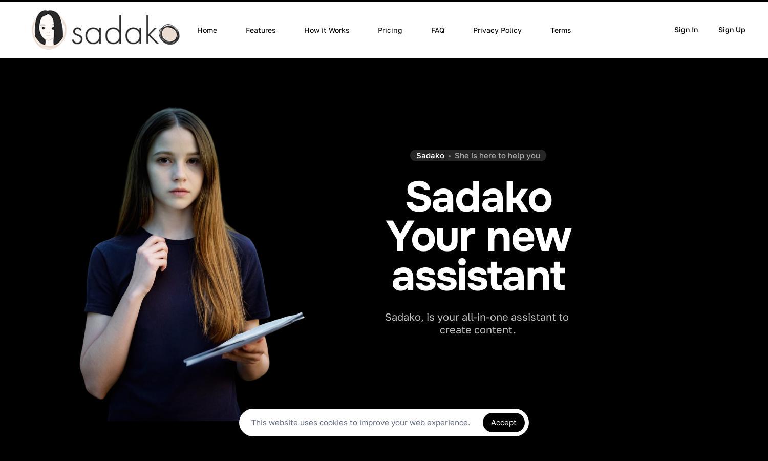 Sadako Website