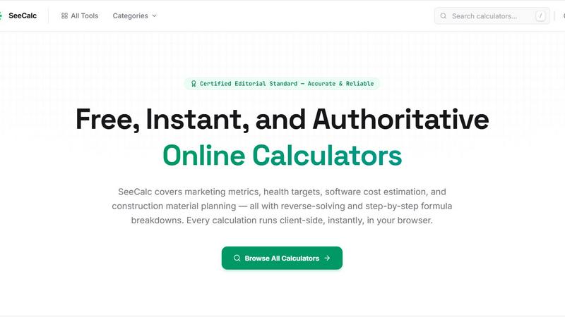 SeeCalc screenshot