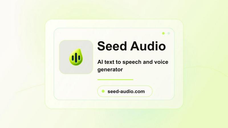 Seed Audio screenshot