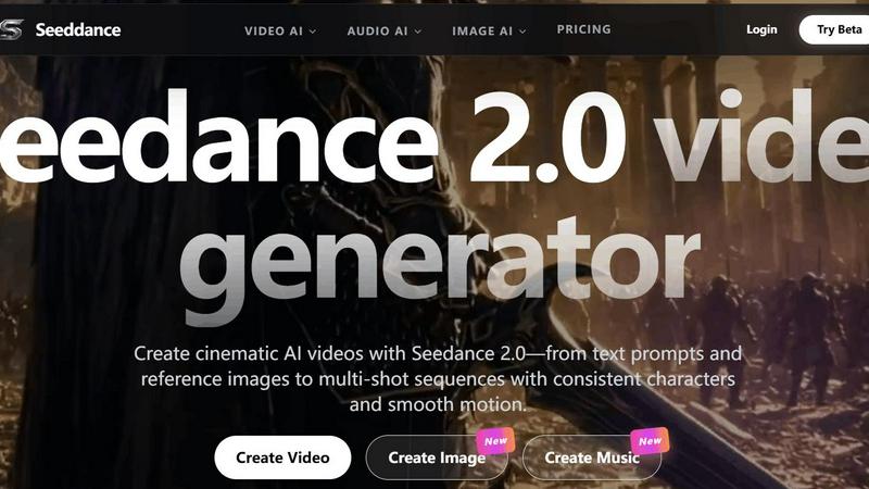 Seeddance application interface and features