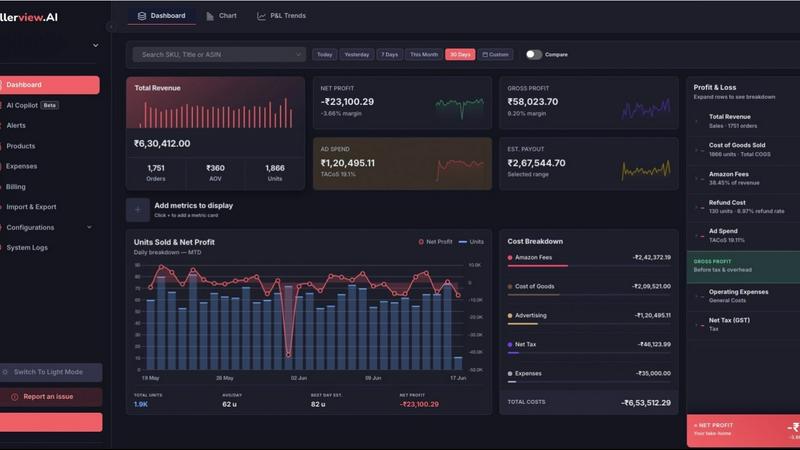 Sellerview.ai screenshot