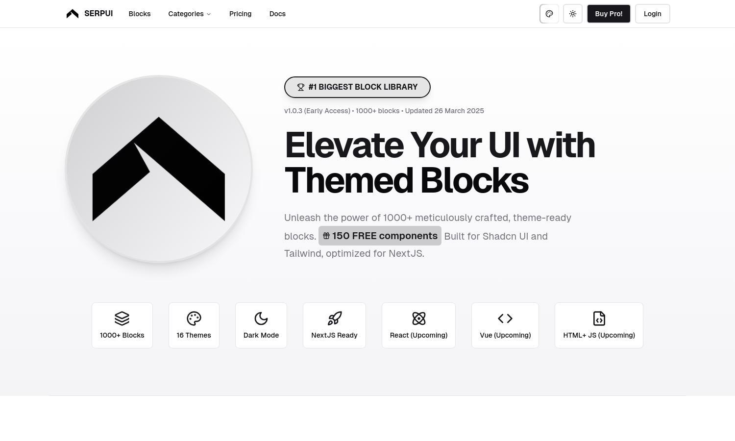 SERP Blocks Website