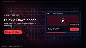 ThisVid Video Downloader - AI tool for Productivity & Management