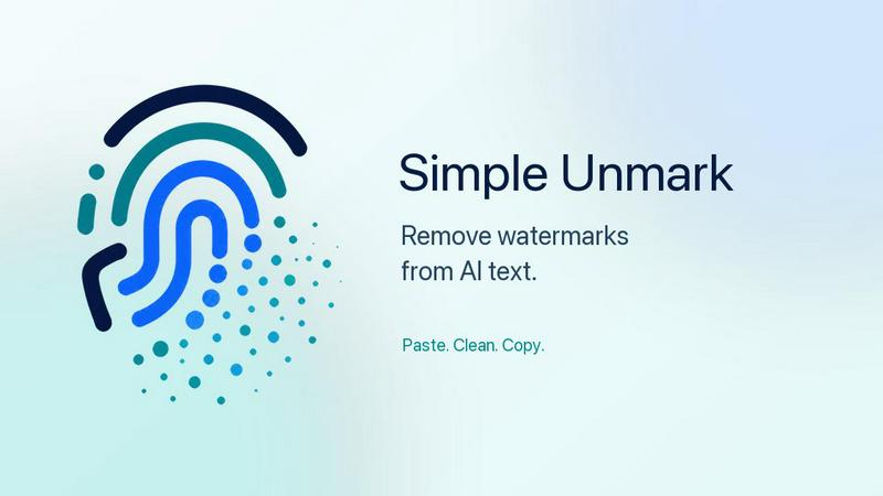 Simple Unmark screenshot