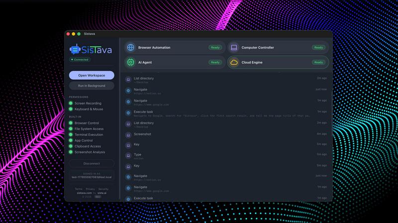 Sistava screenshot