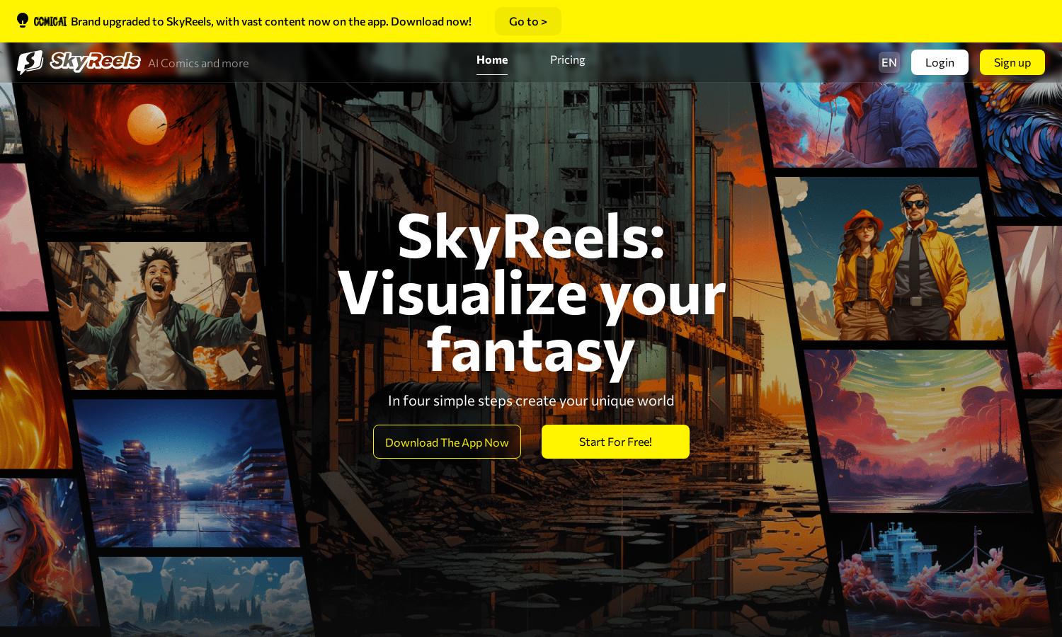 SkyReels Website