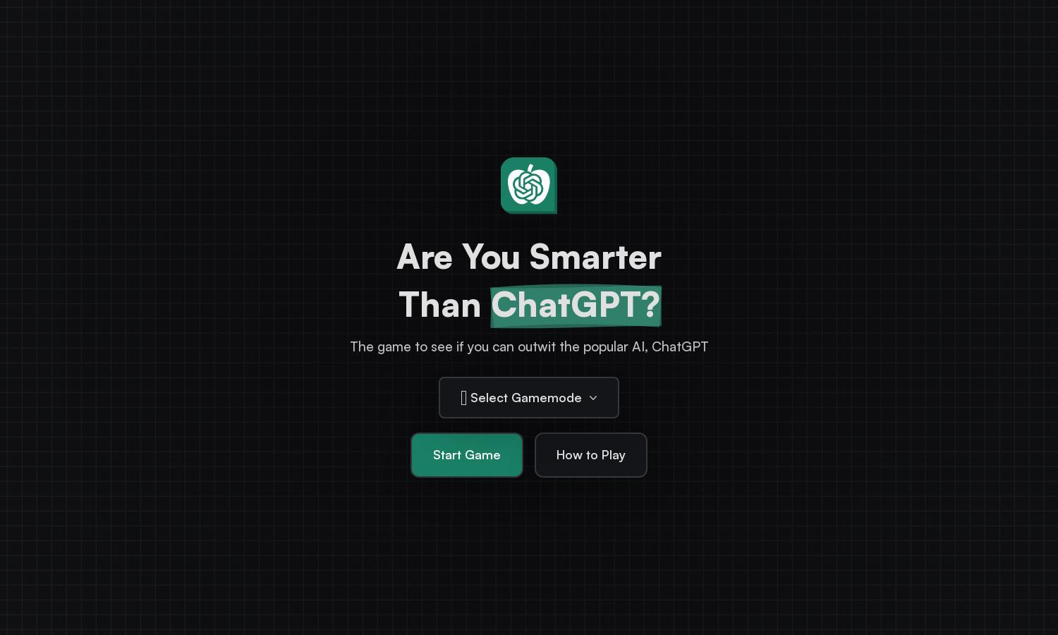 Smarter Than ChatGPT Website