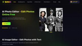 SparkPix-ai Photo Editor - AI tool for productivity